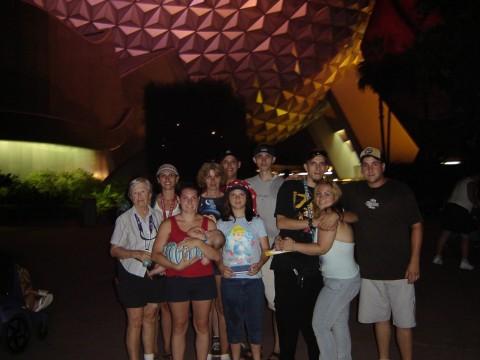 Family at Epcot